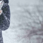 używanie laptopa zimą